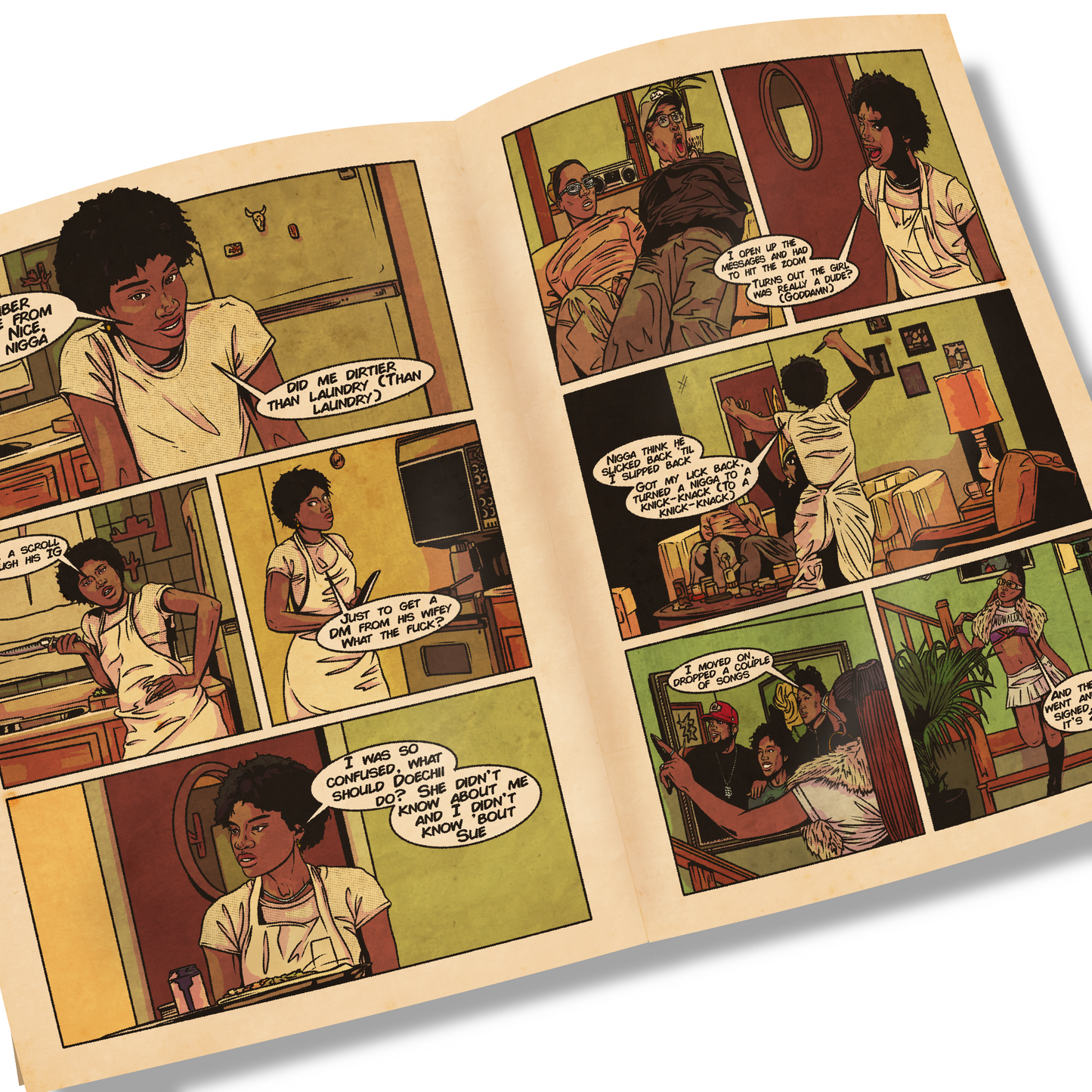 DENIAL IS A RIVER - Comic