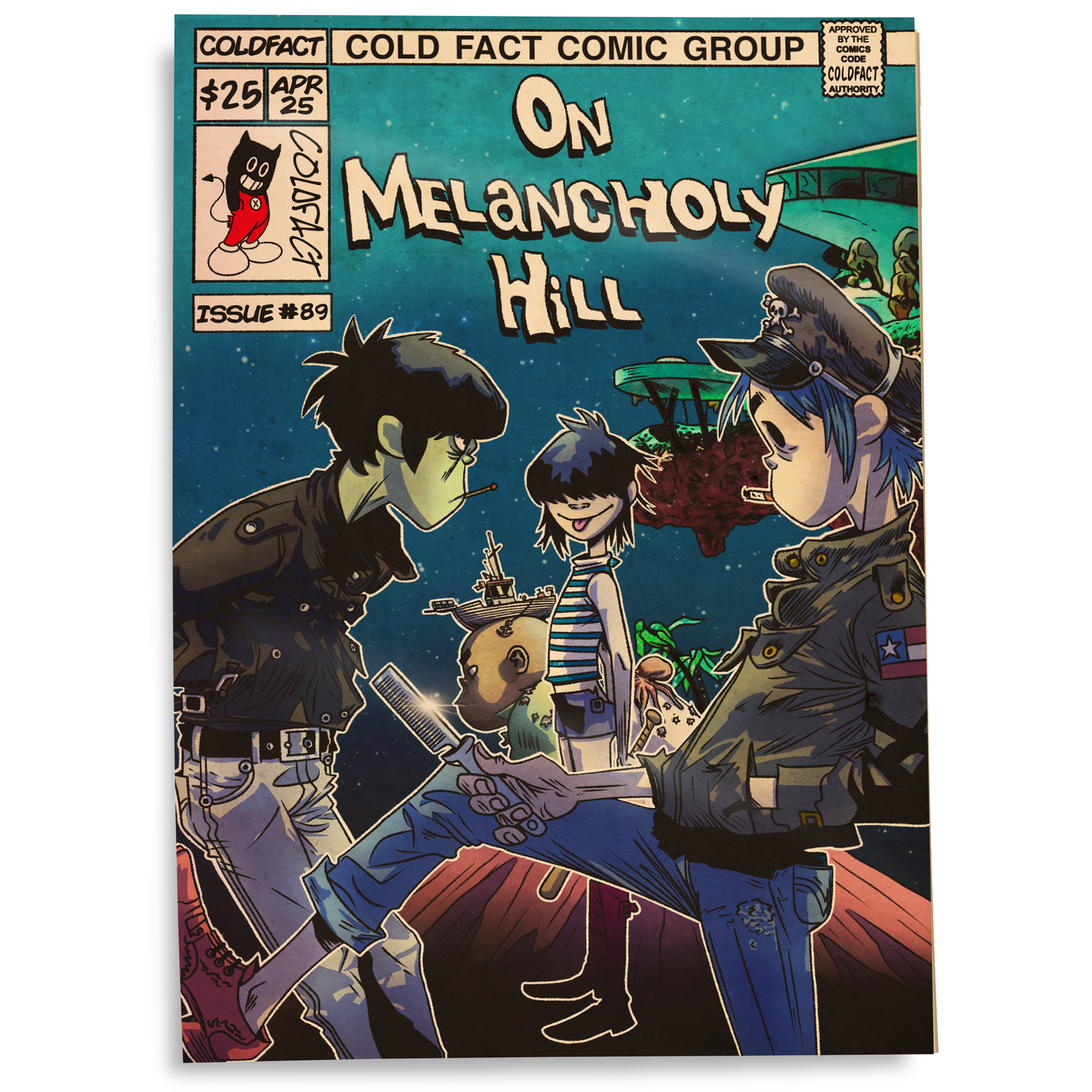On Melancholy Hill - Parody Comic