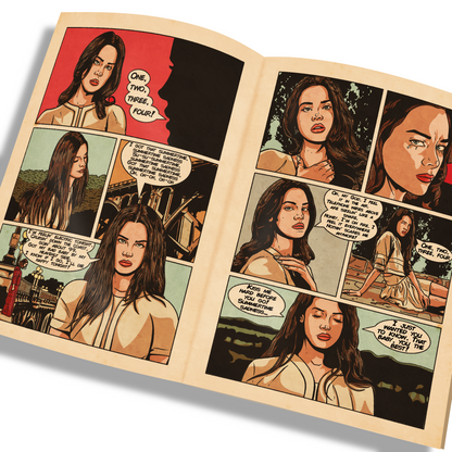 Lana Del Rey Unofficial Comic - Summertime Sadness