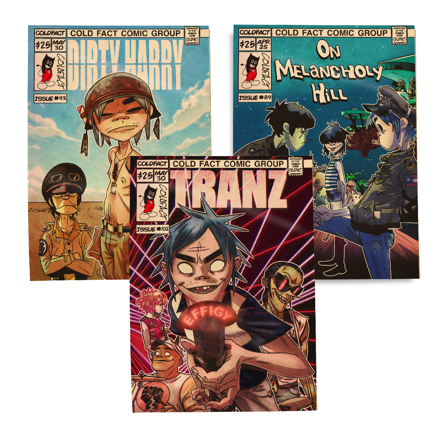 Gorillaz Mix Trio Bundle #2