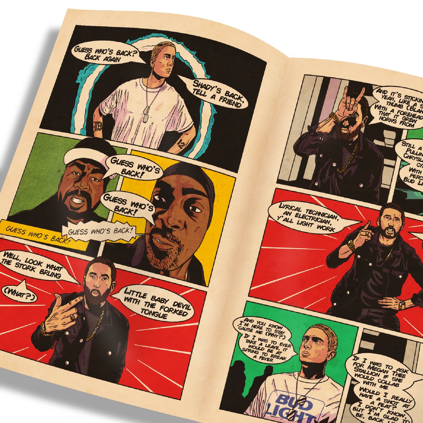 Houdini - Parody Comic