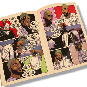 Frank Ocean Unofficial Comic - Pink + White