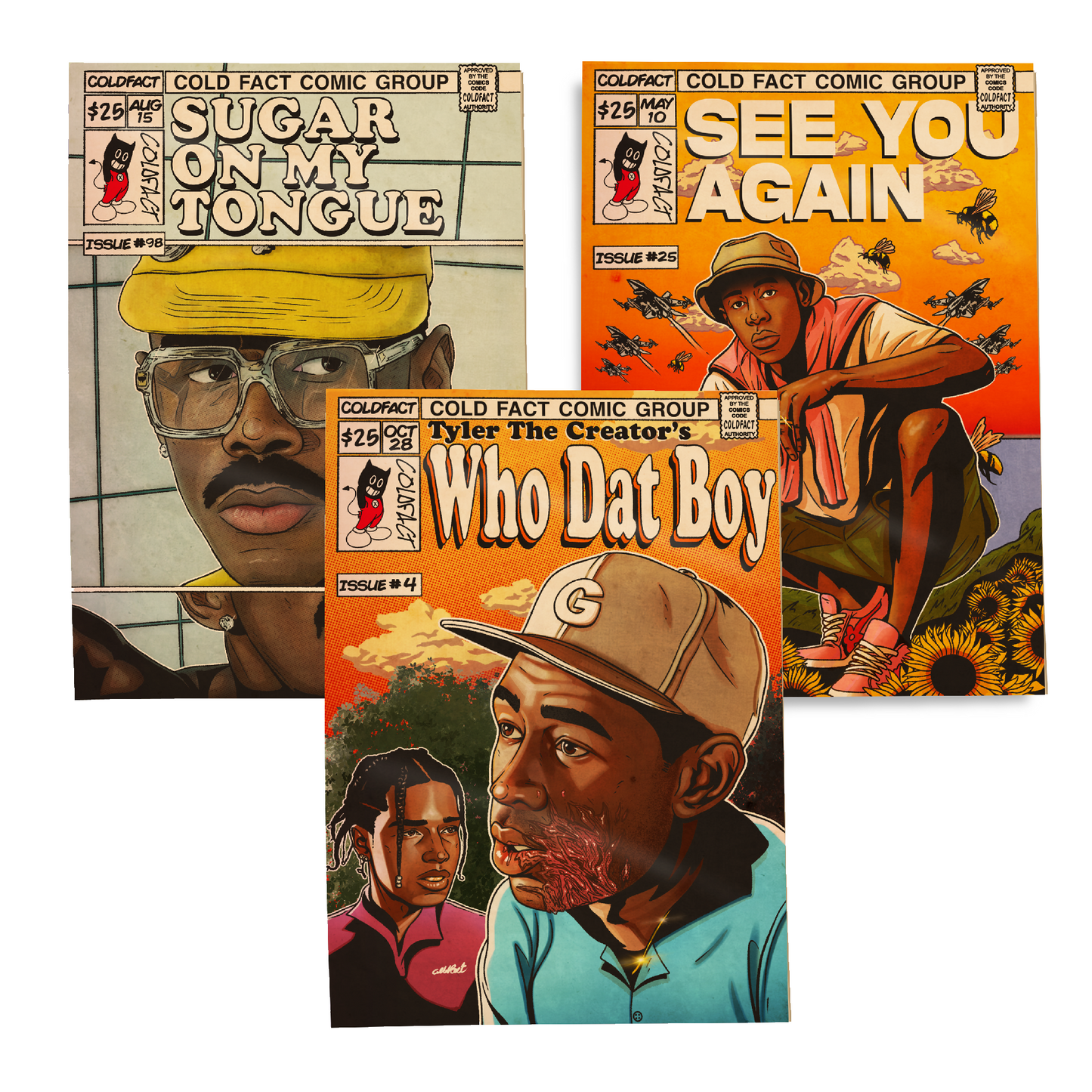 Flower Boy Trio Bundle