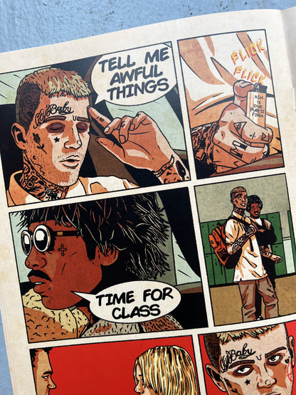 Lil Peep - Awful Things - Official Comic