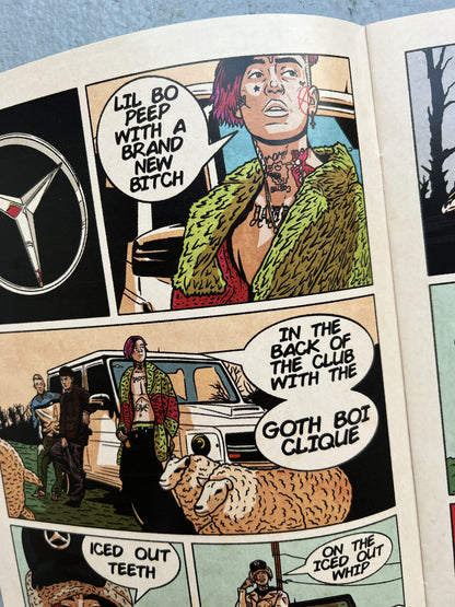 Lil Peep - Benz Truck - Official Comic