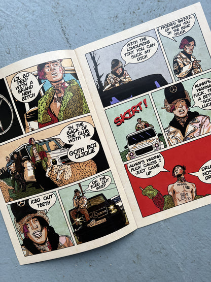 Lil Peep - Benz Truck - Official Comic