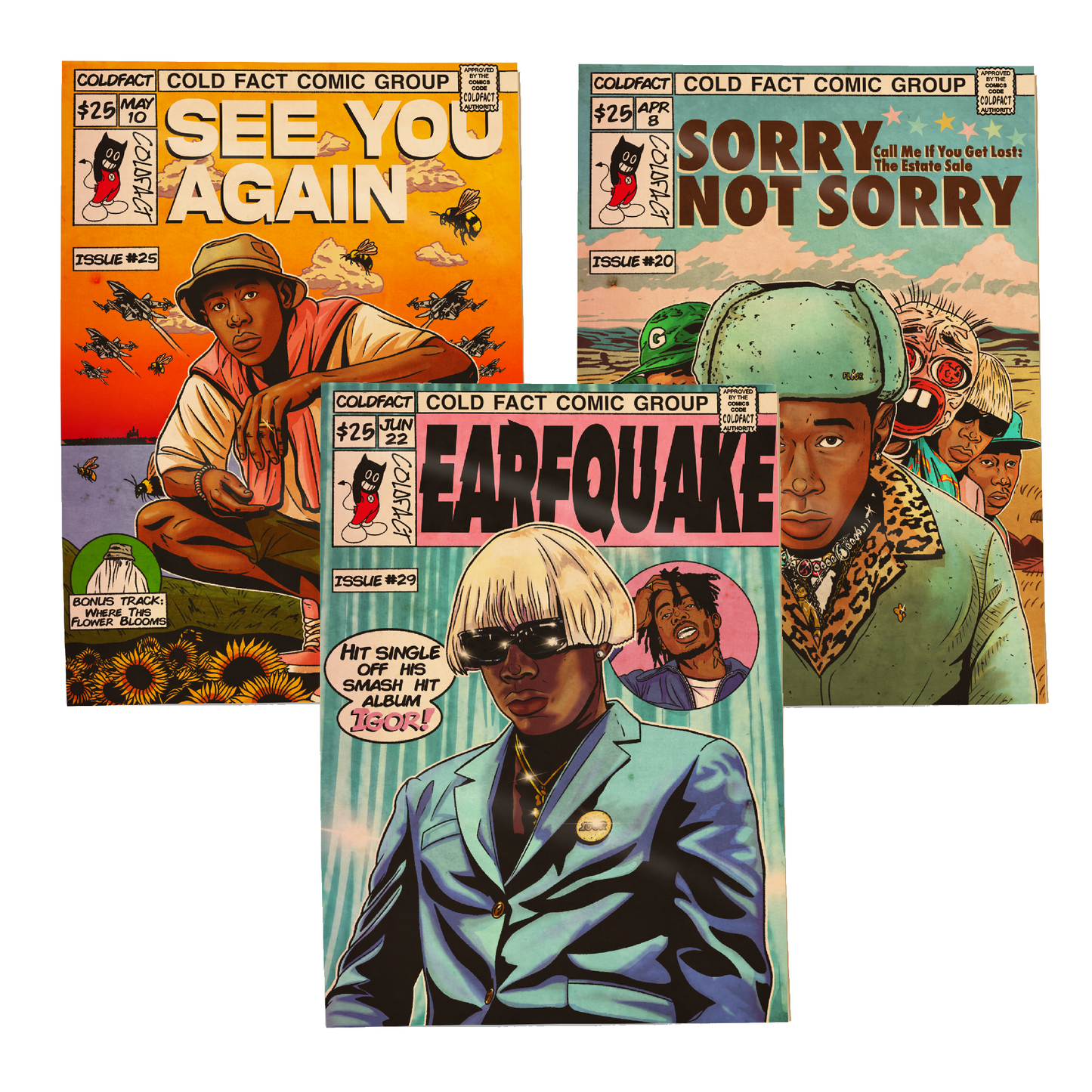 Tyler The Creator Complete Trio Bundle