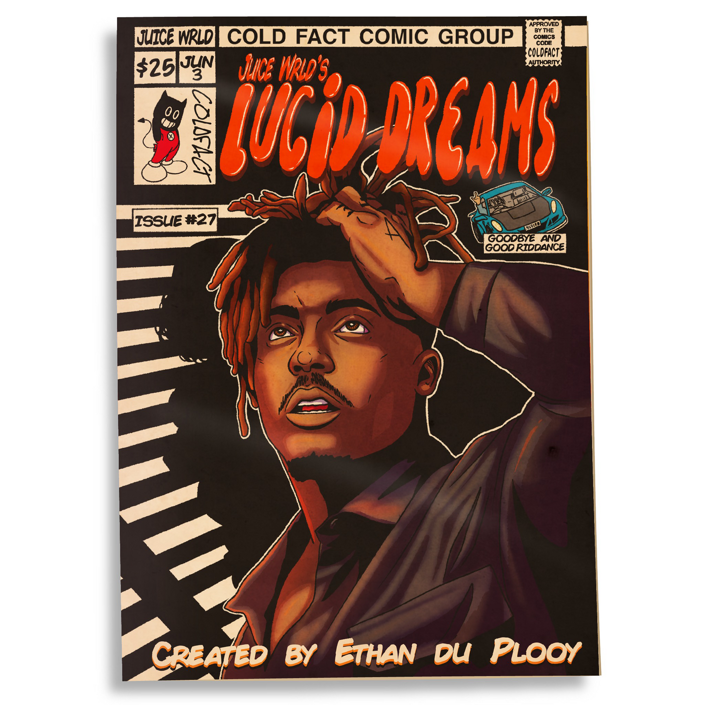 Juice WRLD Unofficial Comic - Lucid Dreams
