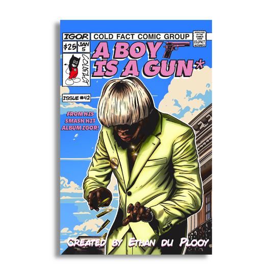 A BOY IS A GUN* - Parody Poster