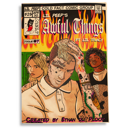 Lil Peep Unofficial Comic - Awful Things