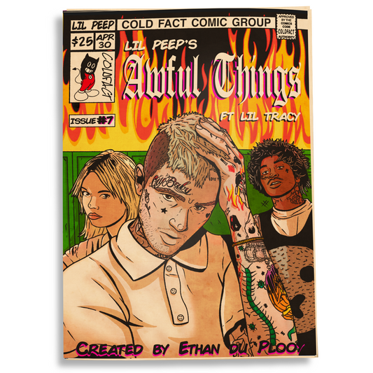 Lil Peep - Awful Things - Official Comic