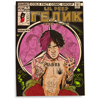 Lil Peep - Benz Truck - Official Comic
