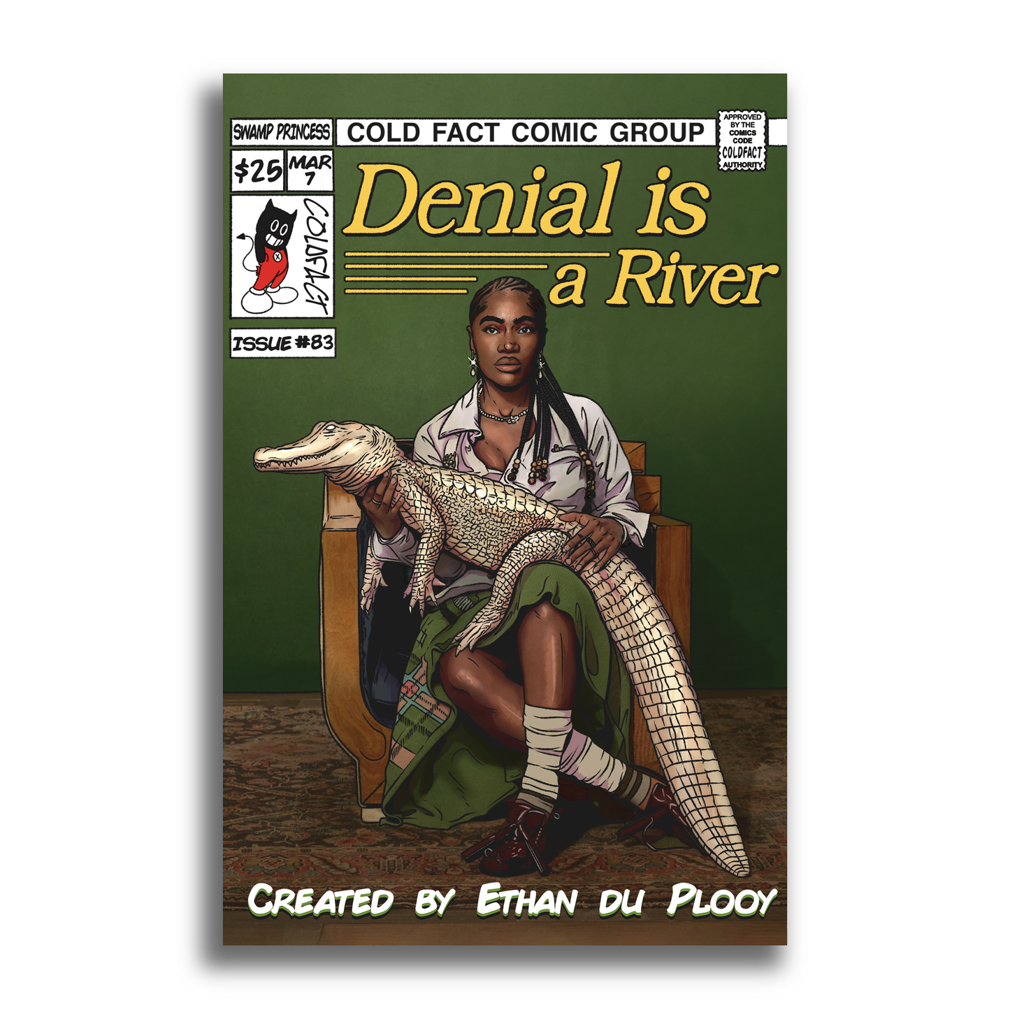 DENIAL IS A RIVER - Parody Poster