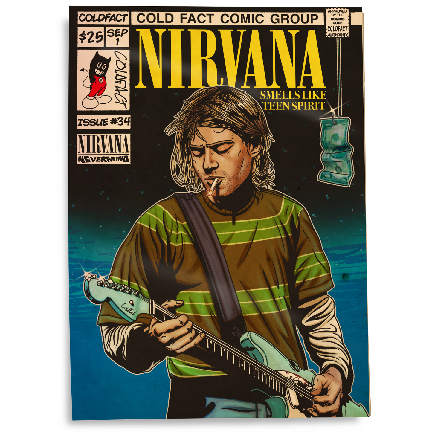 Smells Like Teen Spirit - Parody Comic
