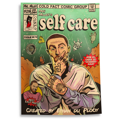 Mac Miller Unofficial Comic - Self Care