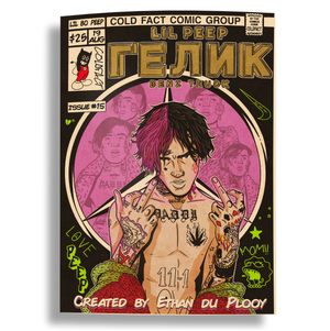 Lil Peep Unofficial Comic - Benz Truck