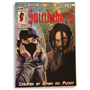 $uicideboy$ Unofficial Comic - I HUNG MYSELF FOR A PERSONA / NOW IM UP TO MY NECK WITH OFFERS