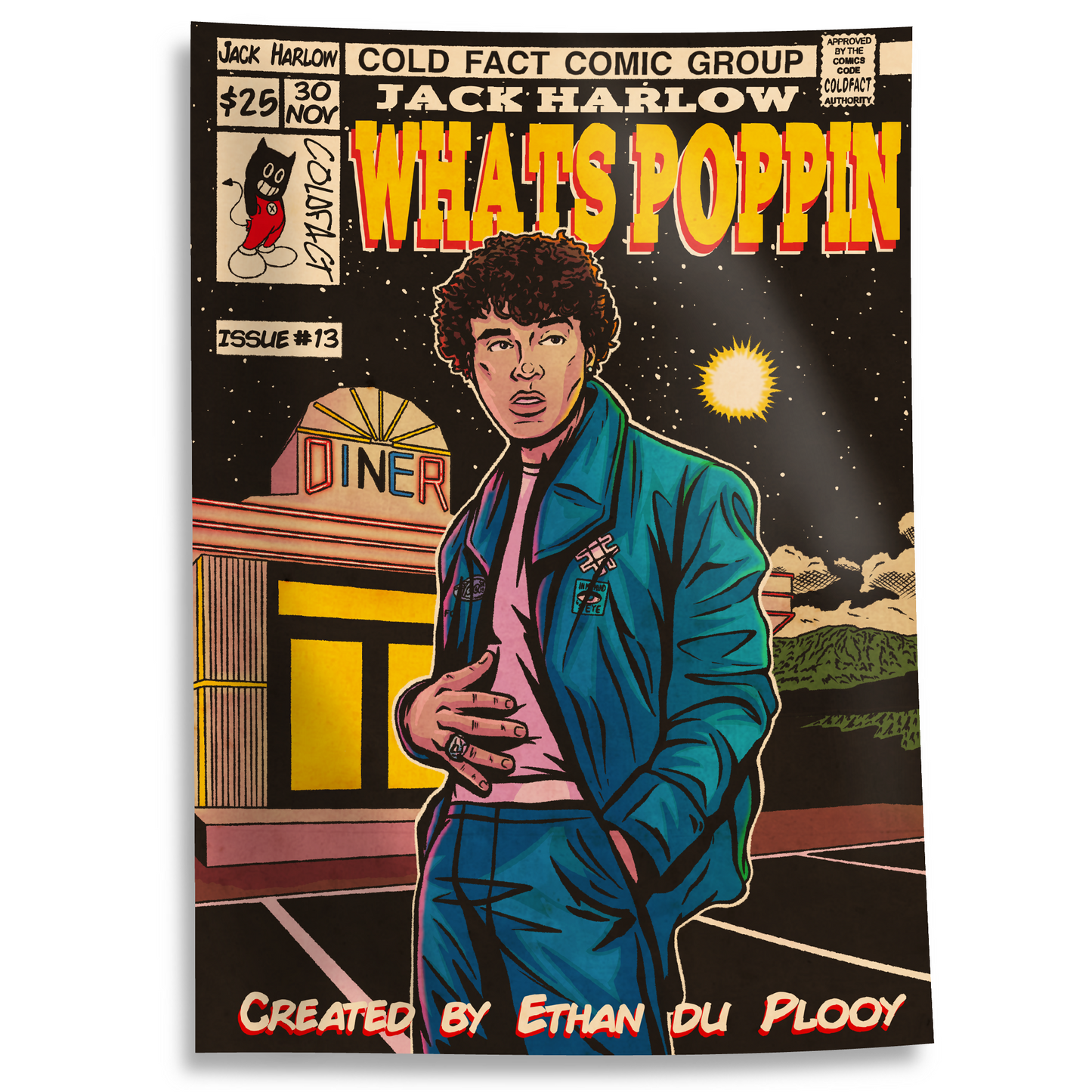 Jack Harlow Unofficial Comic - What’s Poppin